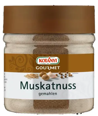 Produktbild von Kotanyi Muskatnuss gemahlen würzig bittersüß leicht scharf 170g