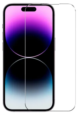 Immagine prodotto di 2x pellicola protettiva per iPhone 14 Pro protezione dello schermo in vetro blindato del telefono cellulare