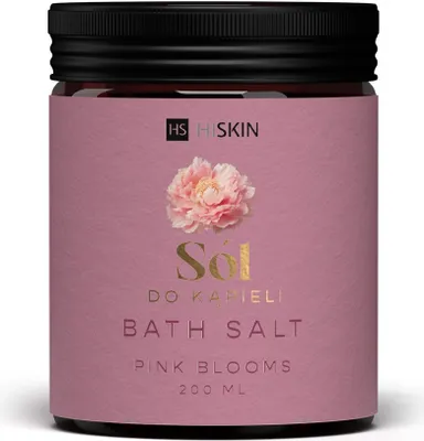 Image de HiSkin Lady Flowers Sel de bain pivoine et rose, 200 ml