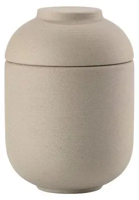 Produktbild von Zone Denmark Gefäß mit Deckel Sensu 6,5 x 9 cm Taupe