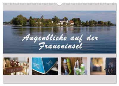 Produktbild von Augenblicke auf der Fraueninsel (Wandkalender 2027 DIN A3 quer), CALVENDO Monatskalender