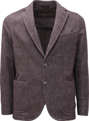 Produktbild von 3626AF giacca uomo CIRCOLO 1901 brown/black texured fabric Baumwolle jacket men