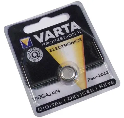 Image de Pile bouton alcaline VARTA V10GA/LR54/V10GA/LR1130 - 1,5V/50mAh