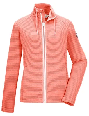 Productafbeelding van Killtec dames powerstretch jas/overgangsjas met opstaande kraag, model KOS 12 WMN FLX JCK