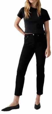 Produktbild von Levi's Damen 501® Crop Jeans,Black Heart,29W / 30L