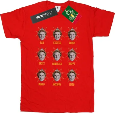 Produktbild von Elf - T-Shirt für Herren BI23598 (L) (Rot)