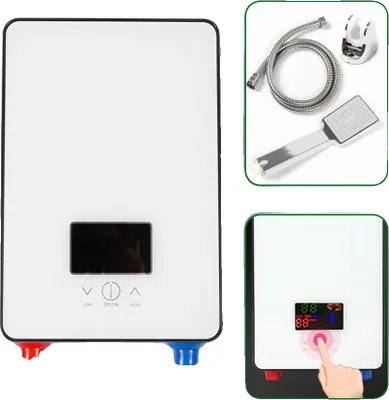 Produktbild von Elektrischer Wasserkocher, Sofortheizung, LED-Display, Energieeffizient