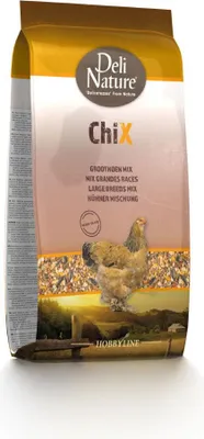 Produktbild von ChiX Große Bantam-Mischung verzehrfertig 4 kg Deli Nature