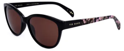 Zdjęcie produktu dla Ted Baker TB1605 Gloss solid black 55/17/140 Okulary przeciwsłoneczne dla kobiet