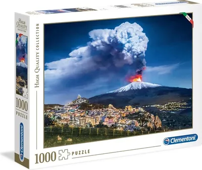 Produktbild von Clementoni - -CLE.puzzle 1000 sopka Etna 39453