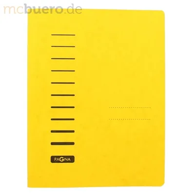 Produktbild von Pagna Schnellhefter A4 gelb 4013951002036
