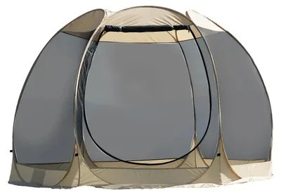 Image de Tente de protection pour écran portable, ouverture automatique, protection contre les insectes, tente en filet