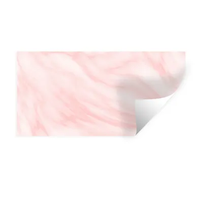 Produktbild von MuchoWow® Wandtattoo Wandsticker Wandaufkleber Marmor - Rosa - Weiß - Luxus - Marmoroptik 120x60 cm Selbstklebend und Repositionierbar - Sticker - Dekorfolie