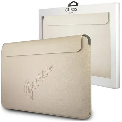 Produktbild von Guess Sleeve Gucs13Pusaslg 13"" Złoty /Gold Saffiano Script