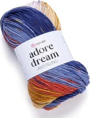 Produktbild von YarnArt Adore Dream 1065 Wolle - Antipilling Acryl, Weich & Glatt, 280m/100g
