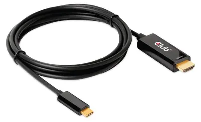 Produktbild von Club3D HDMI-Kabel A -> USB-C aktiv 4K60Hz 1.8m retail