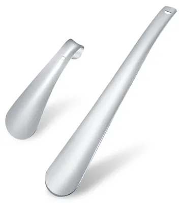 Productafbeelding van Schoenspanners, metalen set van 2 stuks, lang en kort, 30 cm + 14 cm, roestvrij staal