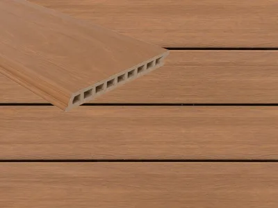 Produktbild von Silvadec | 3,60 m | Sonne Braun 20x150x3000mm WPC Fassadenverkleidung, WPC Fassadenprofile, Holz Kunststoff Verbund, Schalung, Terrassenverkleidung, Sichtschutz, Klick System, Wetterfest, Pflegeleicht