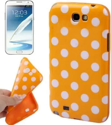 Produktbild von Schutzhülle TPU Case für Handy Samsung Galaxy Note II N7100 Orange