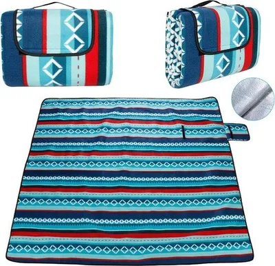 Produktbild von Famanu Picknickdecke 200 x 200 cm - Wasserabweisend, faltbar, leicht