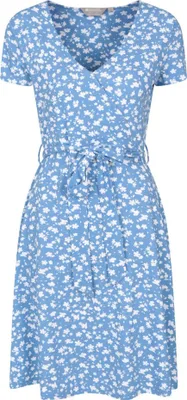Produktbild von Mountain Warehouse - "Santorini" Wickelkleid für Damen, Mit UV-Schutz, Jersey MW4963 (38 DE) (Blau)