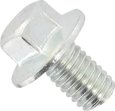 Produktbild von Getriebeablasschraube M8x1.25x12mm verzinkt Rex 741197 Motorroller.de Sechskantschraube Bundschraube Flanschschraube Getriebeschraube 1E40QMB