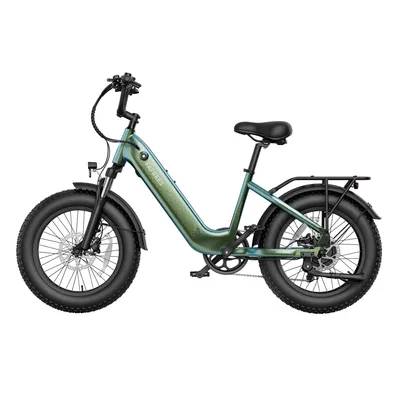 Zdjęcie produktu dla Elektryczny rower fatbike, 20 cali, dla dorosłych, pedelec, 15Ah, 48V, męski/damski, elektryczny rower górski, miejski, e-rower, e-holenderski, kolor: miętowy