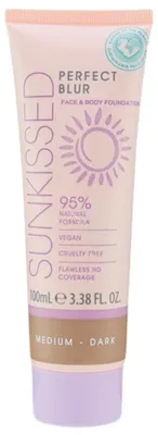 Productafbeelding van Sunkissed Perfect Blur Face & Body Medium Dark bodyfoundation 100 ml