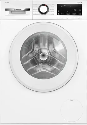 Produktbild von BOSCH WGG244F1FR SER6 Frontlader-Waschmaschine – 9 kg – i-DOS – Induktion – L60 cm – 1400 U/min –  – Dampf – Weiß
