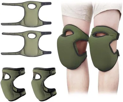 Immagine prodotto di Ginocchiere imbottite, ginocchiere antiscivolo per le rotule, ginocchiere da giardinaggio