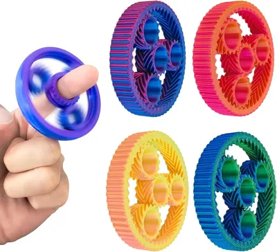 Zdjęcie produktu dla Zestaw 4 fidget spinnerów Tandwiel