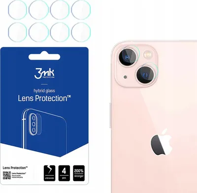 Produktbild von Glas für die Kamera des Apple iPhone 14 - 3mk Lens Protection