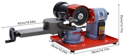 Image de Meuleuse pour lames de scie circulaire - Affûteuse de lames de scie - Meuleuse pour scies circulaires - Affûteuse de lames - Moteur de 250 watts