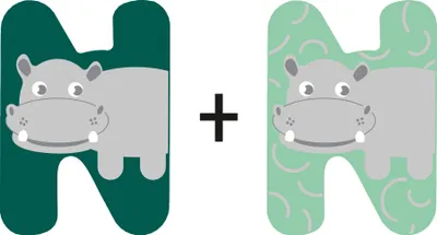 Obrázek produktu pro small foot Dřevěné písmeno N