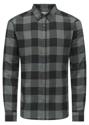Produktbild von Onsgudmund Ls Checked Shirt Noos