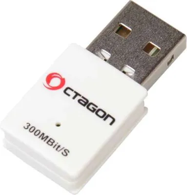 Produktbild von Octagon 300Mbit/s WL018 USB Wlan Stick Weiß"