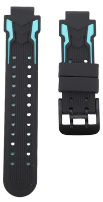 Produktbild von Kinder-Smartwatch-Armband, wasserfest, hautfreundlich, Silikon-Ersatzarmband mit Edelstahl-Schnalle, Hellblau
