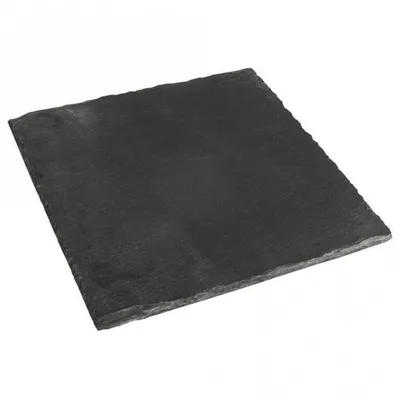 Produktbild von Rayher Schieferplatte quadratisch 20x20 cm, 5 mm dick, Naturstein