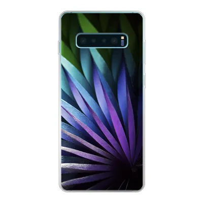 Produktbild von MuchoWow® Handyhülle Schutzhülle Hülle für Samsung Galaxy S10 Plus Blumen - Geometrie - Abstrakt Silikon Softcase Handy Hülle - Schutzhülle