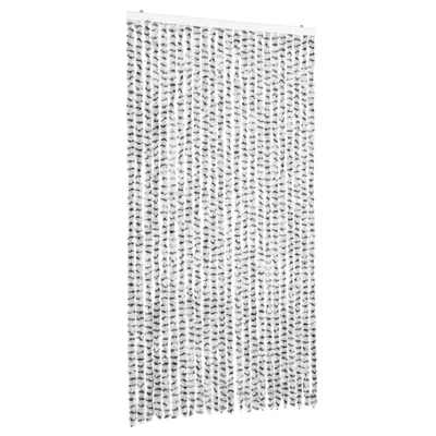 Produktbild von vidaXL Fliegenvorhang Hellgrau und Dunkelgrau 100x230 cm Chenille