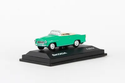 Zdjęcie produktu dla Skoda Felicia Roadster (1963) Turquoise ABREX 1:72