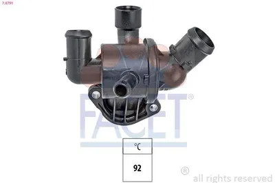 Produktbild von FACET Thermostat Kühlmittel 92°C für VW GOLF VI (5K1) Polo Schrägheck (6R1, 6C1) GOLF PLUS (5M1, 521) Passat Variant (365) Caddy III Kombi