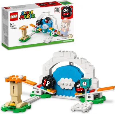 Produktbild von LEGO 71405 Super Mario Fuzzy-Flipper – Erweiterungsset, Spielzeug zum kombinieren mit Mario, Luigi oder Peach Starterset