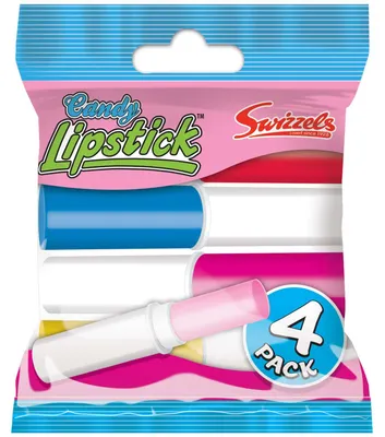 Produktbild von Swizzels Candy Lipstick 4er