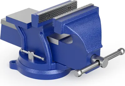 Produktbild von Imadło Wiltec Light Duty 100 mm szczęka zaciskowa, narzędzie zaciskowe z kowadełkiem do lekkich obciążeń do stołu warsztatowego