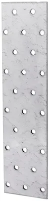 Produktbild von Eckverbinderplatte für Bauanwendungen 50 x 200 x 2 mm Verzinkter Stahlverbinder