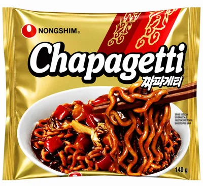 Produktbild von Nongshim Instantnudeln Chapagetti 140g, KI-generiertes Bild