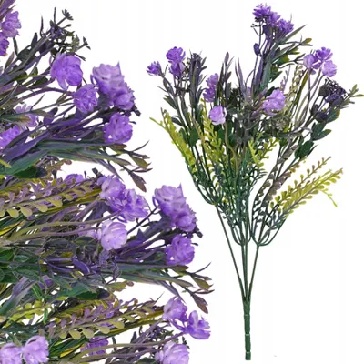Produktbild von Topoblu Künstliche Zweige Lila 35cm mit Blüten