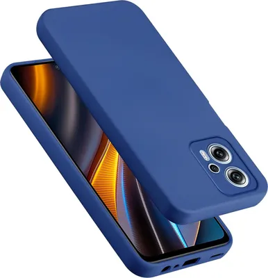 Obrázok produktu pre Cadorabo Puzdro pre Xiaomi Poco X4 GT Silikónový kryt na mobilný telefón Puzdro z tekutého silikónu, odolné proti poškriabaniu a nárazom, ochranný kryt pre Xiaomi Poco X4 GT