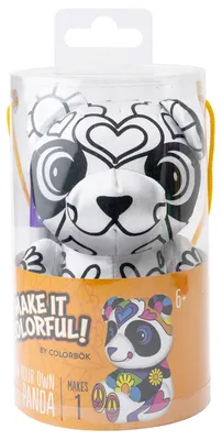 Immagine prodotto di Set per il fai da te American Crafts: dipingi il tuo peluche panda